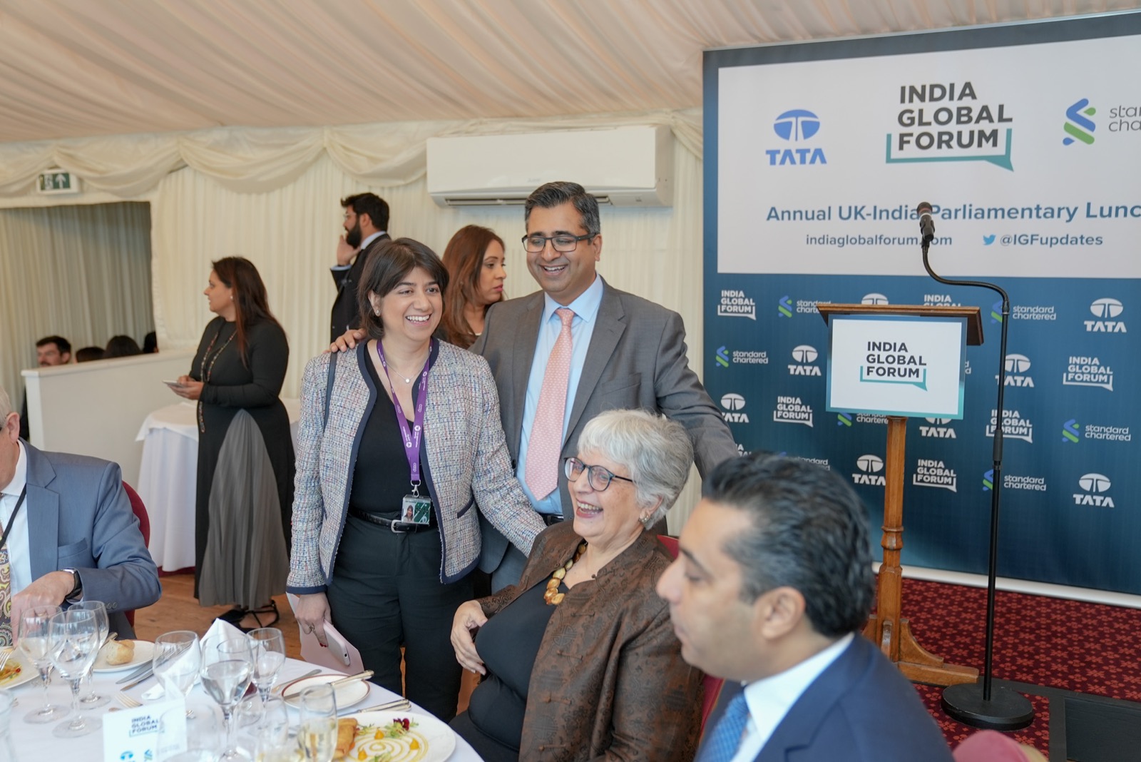 UK-India Parliamentary Lunch Gallery
                